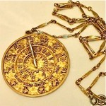 vintage tortolani zodiac pendant necklace