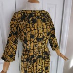 vintage 1940s irene lentz cocktail dress