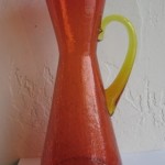 vintage 1950s midcentury blenko pitcher