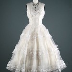 vintage 1950s wedding dress