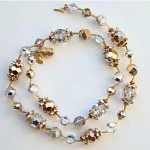 vintage 1960s vendome crystal necklace