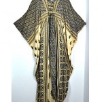 vintage 1970s cotton caftan