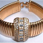vintage christian dior diamante bracelet