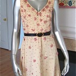 vintage harvey berin for karen stark beaded dress