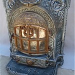antique c. 1900s french gallia stove
