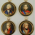 antique french miniature portraits attributed to peter admiral hall