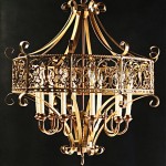 vintage 1920s spanish revival chandelier