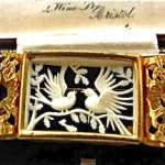 vintage 1930s carved brooch