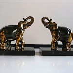 vintage 1930s french art deco bookends