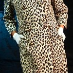 vintage 1950s christian dior diorling leopard print coat