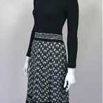 vintage 1950s dior diorling sweater dress