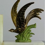 vintage art deco french bookends