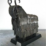 vintage midcentury manuel felguerez metal sculpture