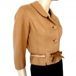 vintage 1950s belted blazer