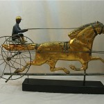 vintage 19th century american folk art copper weathervane