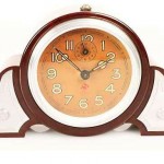 vintage 1930s french art deco bakelite alarm clock