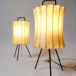 vintage pair 1970s cocoon bedside table lamps