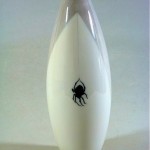 vintage royal copenhagen porcelain spider web vase