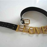 dolce and gabbana love chain belt