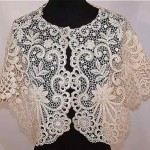 victorian lace capelet