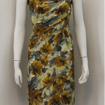 vintage 1950s ceil chapman silk dress