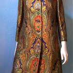 vintage 1960s brocade coat and dress set