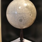 vintage 1960s rand mcnally lunar globe