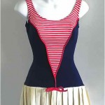 vintage 1960s sailor bathing suit