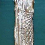vintage celebrity-owned mr blackwell custom sequin gown