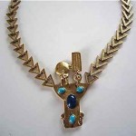 vintage diane love for trifari necklace