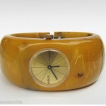 vintage endura bakelite bracelet watch