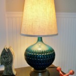 vintage italian raymor ceramic lamp