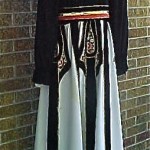 vintage malcolm starr rizkallah maxi dress