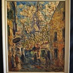 vintage midcentury ejnar johansen oil painting