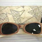 vintage midcentury ray ban sunglasses with case