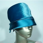 vintage midcentury schiaparelli silk velvet toque