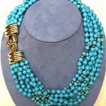 vintage new with tag donald stannard necklace