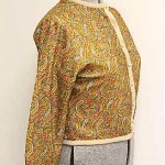 vintage park storyk paisley fabric sweater