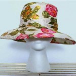 vintage wide brim hat