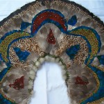 antique 1830s feather cape