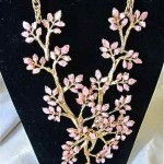 early kjl cherry blossom necklace 2