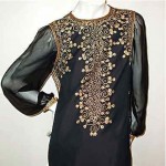 vintage 1960s veruschka gold embroidered silk blouse