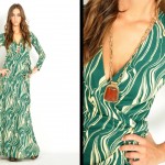 vintage 1970s dvf maxi dress