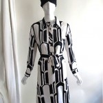 vintage 1970s lanvin shirt dress