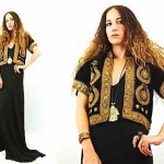 vintage 1970s metallic embroidered velvet jacket