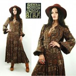 vintage 1970s original biba dress