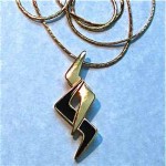 vintage 1981 givenchy enamel necklace