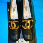 vintage 1990s unworn chanel loafers