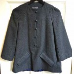 vintage geoffrey beene wool tunic top