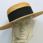 vintage gucci straw hat